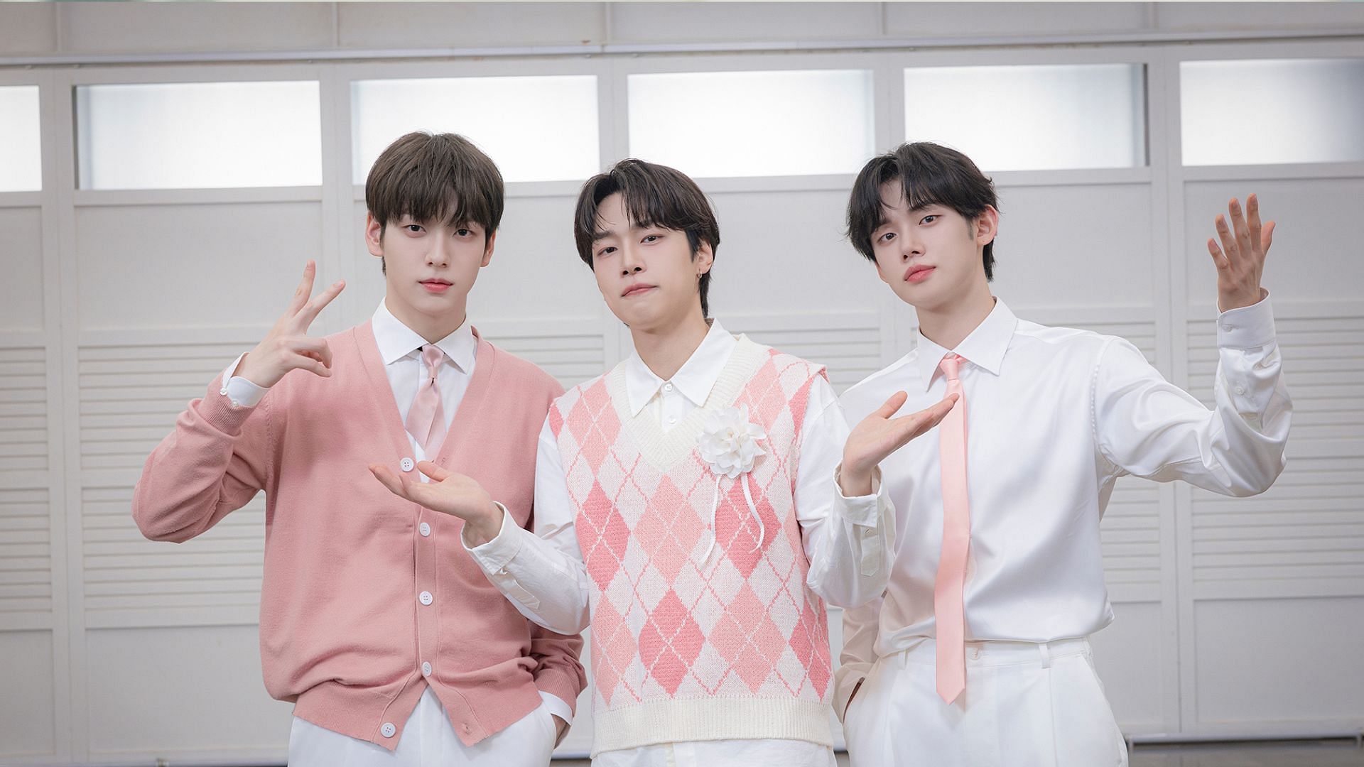 TXT's Soobin, Kang You-seok as Um Jae-il, and Yeonjun (Image via X/@CJnDrama)